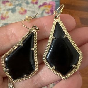 Kendra Scott Black Alex earrings